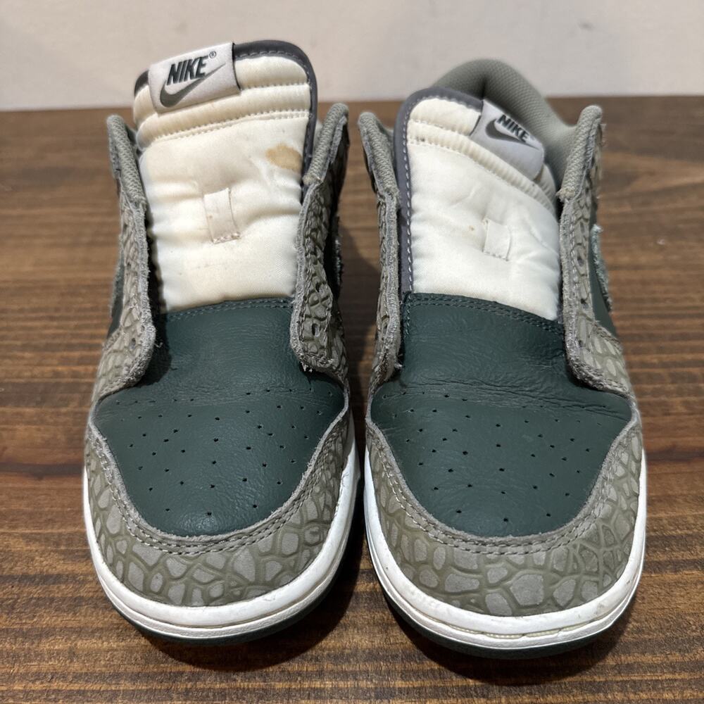 Nike Mens Dunk Low Premium HF4878-053 Green Lace-Up Sneaker Shoes Size 9 - Picture 3 of 8